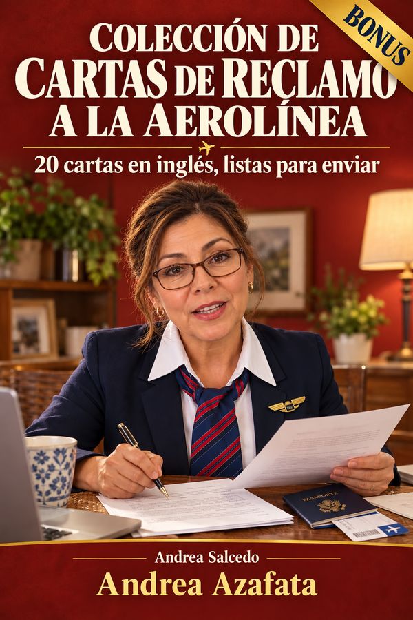 Colección de cartas de reclamo a la aerolínea